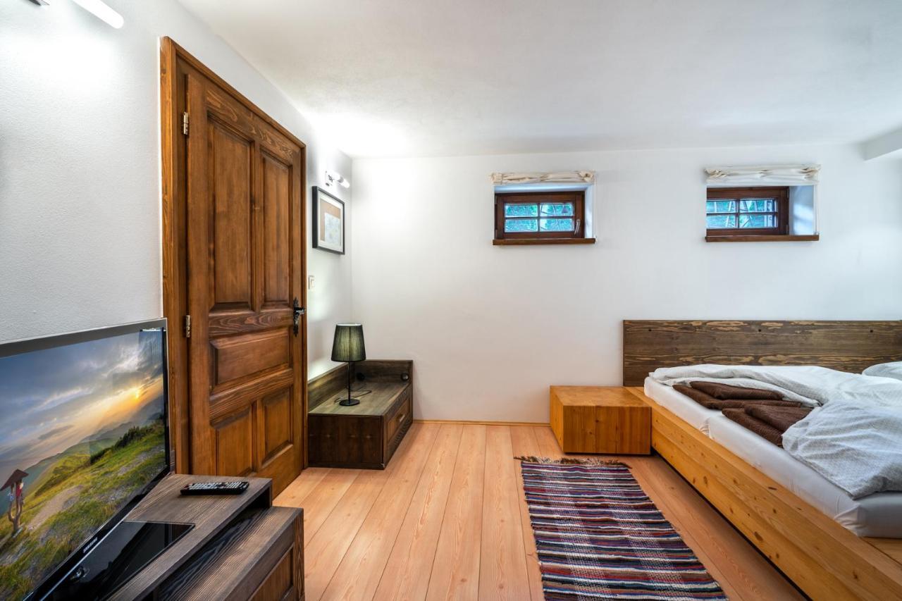 Wellness Drevenica Zuberec, 3 Apartmany, 2 Studia, Tatranske Stity Z Terasy Exterior foto